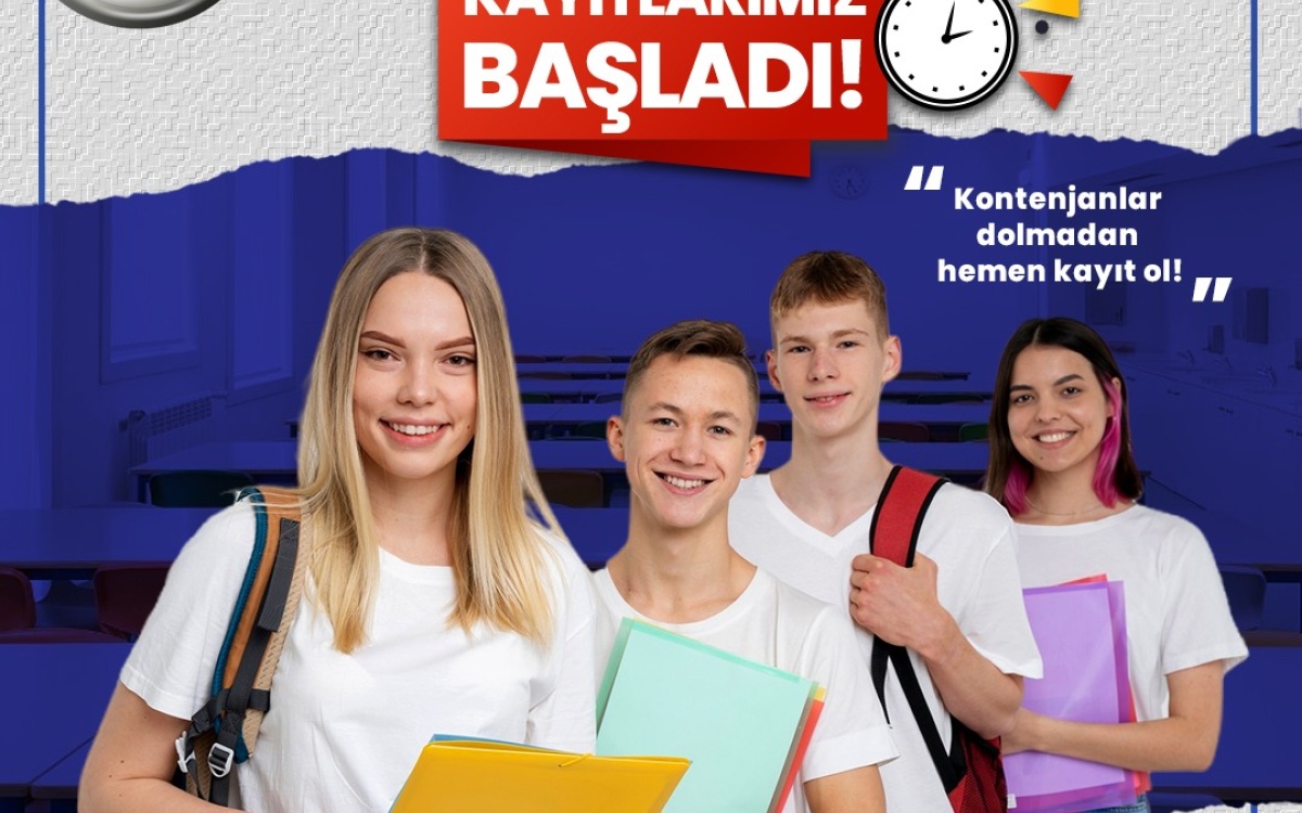 10. VE 11. SINIF KAYITLARIMIZ BAŞLADI